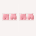 FRAISES Shorts Duo in Strawberry Shortcake Pink and Strawberry Shortcake Pink