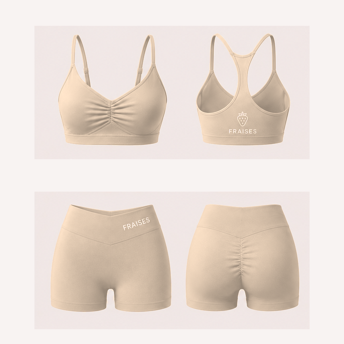 FRAISES Signature Set in Beige